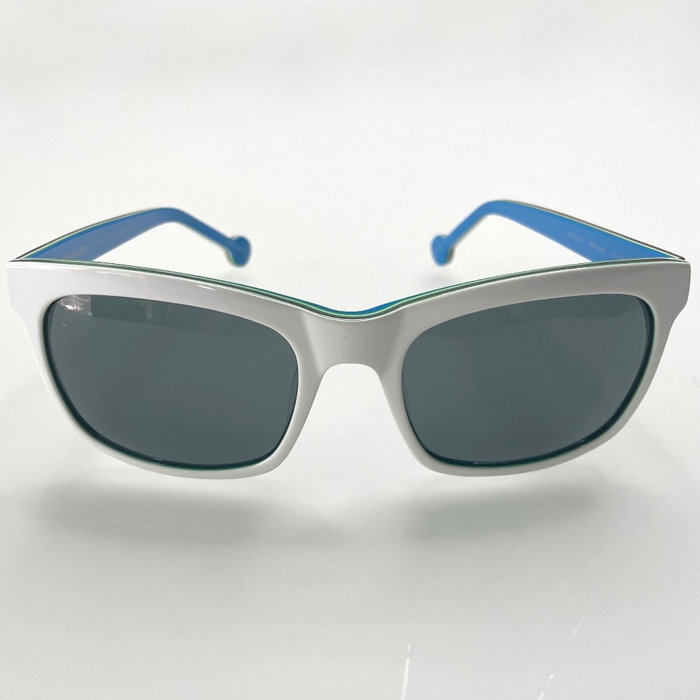 Jonathan Adler Unisex White Acapulco Sunglasses